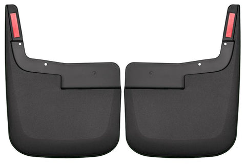 Husky Liners 2015 Ford F-150 w/o Fender Flares Mud Guards Black Front Mud Guards - 58441