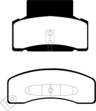 EBC 92-99 Chevrolet C30 DRW Yellowstuff Front Brake Pads - DP41268R
