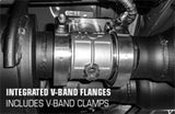 MagnaFlow 2018 Ford Mustang V8-5.0LGAS Exhaust Acc - 2.5in ID/OD - 304SS - Integrated V-Band Flanges - 10805