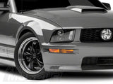 Raxiom 05-09 Ford Mustang Excluding GT500 LED Halo Projector Headlights- Blk Housing (Clear Lens) - 101683