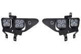 Diode Dynamics 21-22 Ford F-150 SS3 LED Fog Pocket Kit - Yellow Sport - DD7311