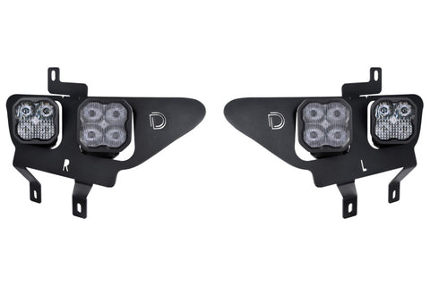 Diode Dynamics 21-22 Ford F-150 Stage Series Fog Pocket Mounting Brackets - DD7309P