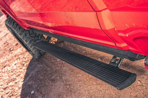 AMP Research 2022 Ford F-250/350/450 (250/350 Only Sync 4 Models) Crew Cab PowerStep XL - Black - 77242-01A
