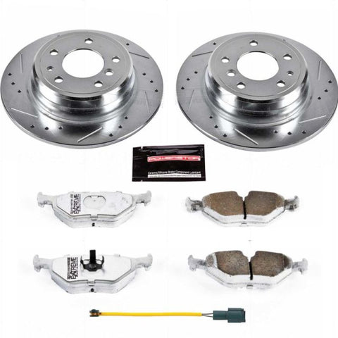 Power Stop 1989 BMW 525i Rear Z26 Street Warrior Brake Kit - K7336-26