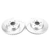 Power Stop 13-18 Cadillac ATS Front Evolution Drilled & Slotted Rotors - Pair - AR82161XPR