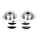 Power Stop 91-92 BMW 318i Rear Z23 Evolution Sport Brake Kit - K4804