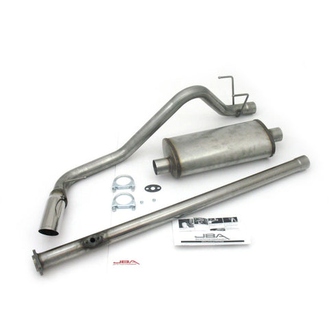 JBA 95-99 Toyota Tacoma (Xtra Cab) 2.4L/2.7L 409SS Pass Side Single Exit Cat-Back Exhaust - 40-9012