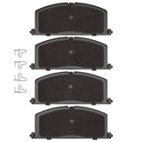 DFC 83-99 Toyota Tercel Front 4000 Hybridynamic Brake Pads - 4000-0242-00