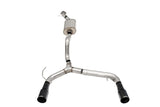 Corsa 21-25 Ford Bronco 2.3L 2-Door 2.75in Cat-Back Dual Rear Exhaust w/ 4in Straight-Cut Black Tips - 21204BPC
