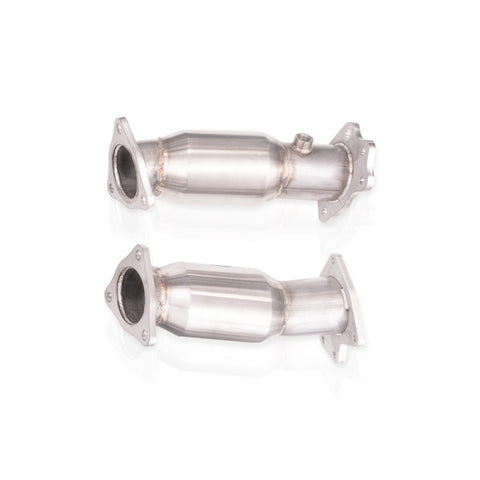 Stainless Works 20-21 Chevrolet Corvette C8 6.2L High-Flow Catted Midpipe Kit 3in - C8CATLDS