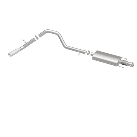 MagnaFlow 15-16 Ford Expedition V6 3.5L Cat-Back, SS, 4in Tip Single Psgr Side Exit - 19051