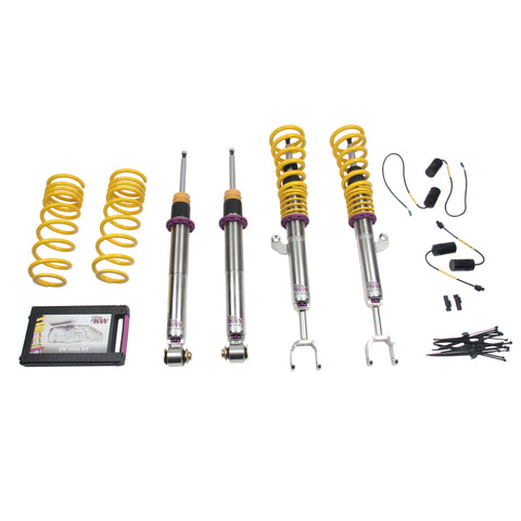 KW Coilover Kit V3 13+ MBW M5 F10 (5L) Sedan (inc EDC Delete Unit) - 35220098