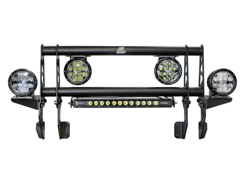 aFe 21-25 Ford Bronco Terra Guard Bull Bar w/ RIGID Lights - 79-27023L