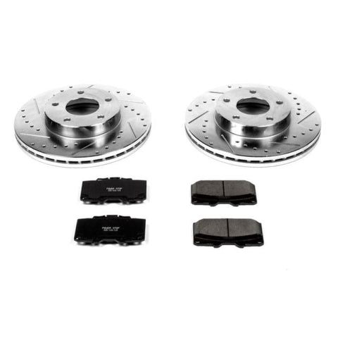 Power Stop 89-90 Nissan 300ZX Front Z23 Evolution Sport Brake Kit - K2973