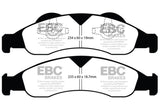 EBC 07-09 Ford Expedition 5.4 2WD Yellowstuff Front Brake Pads - DP41803R