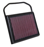 K&N Replacement Air Filter for 15-16 Mercedes Benz C400 3.0L / E320 / GL450 / ML400 (2 Required) - 33-5032