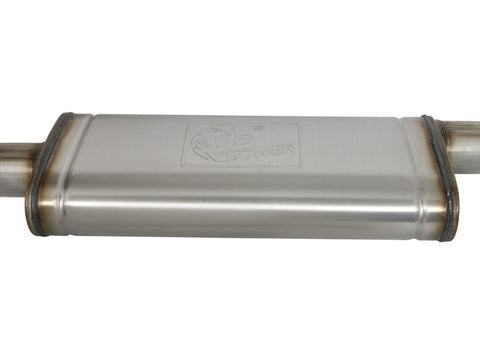 aFe ROCK Basher Exhaust Cat-Back 3in SS-409 2020 Jeep Gladiator (JT) V6-3.6L - 49-48082