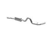 MagnaFlow Cat-Back 2016 Toyota Tacoma 3.5L V6 SS 3in Single Pass Side Exit Rear 4in Tip - 19291