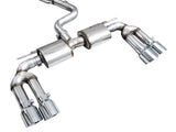 AWE Tuning 22-24 Audi 8Y S3 Touring Edition Exhaust - Chrome Silver Tips - 3015-42897