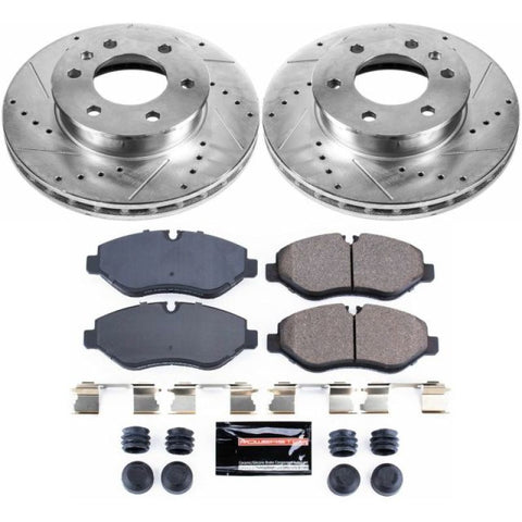 Power Stop 07-09 Dodge Sprinter 2500 Front Z23 Evolution Sport Brake Kit - K6236