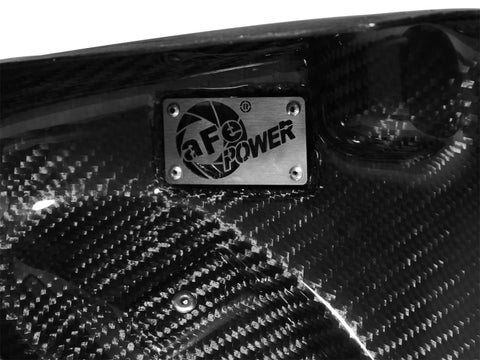 aFe Magnum FORCE Intake System Carbon Fiber Scoops BMW M5 (F10) 12-14 V8-4.4L (tt) - 54-12489-C