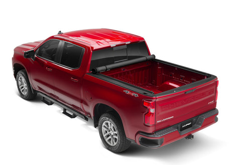 Lund 04-12 Chevy Colorado (6ft. Bed) Genesis Elite Roll Up Tonneau Cover - Black - 96879