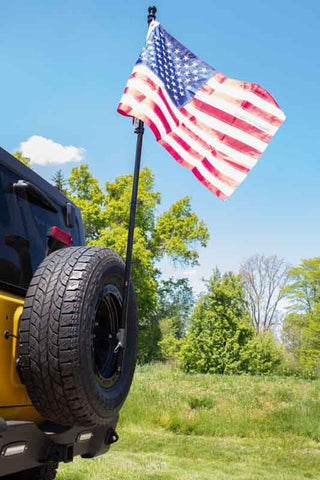 Fishbone Offroad Spare Tire Flag Mount - FB21289