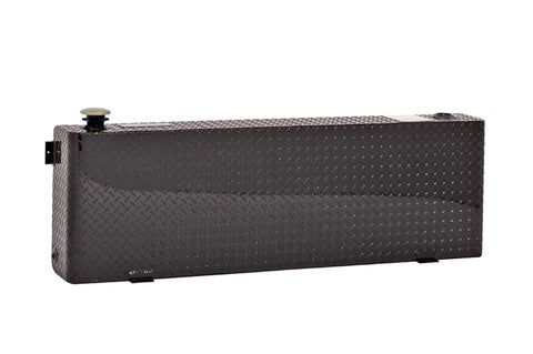 Dee Zee Universal Tanks - Long Rectangle Black-Tread Aluminum - DZ92556NB
