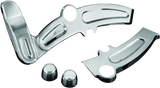 Kuryakyn Boomerang Frame Covers 08-17 Softails Chrome - 7773