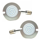 Letric Lighting Flat Swtchbk Frnt 1157 Wt/Ab - LLC-FLI-7WAS