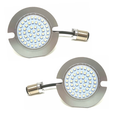 Letric Lighting Flat Swtchbk Frnt 1157 Wt/Ab - LLC-FLI-7WAS