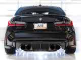 AWE Tuning SwitchPath Cat-Back Exhaust for BMW G8X M3/M4 - Diamond Black Tips - 3025-42480