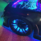 Oracle LED Illuminated Wheel Rings - Aqua - 4215-010