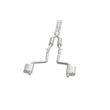 MagnaFlow Cat-Back SS 2.5in Dual Split Rear Exit (OEM Tips) 15-16 Dodge/Chrysler Charger/300 5.7L V8 - 19226