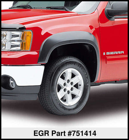 EGR 07-13 GMC Sierra LD 5.8ft Bed Rugged Look Fender Flares - Set (751414) - 751414