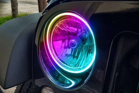 Oracle 07-16 Jeep Wrangler JK SMD HL - ColorSHIFT Dynamic - 7079-332
