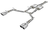 aFe MACH Force-Xp 2-1/2in 304 SS Cat-Back Exhaust 15-19 Dodge Challenger V6-3.6L - Polished Tip - 49-32067-P