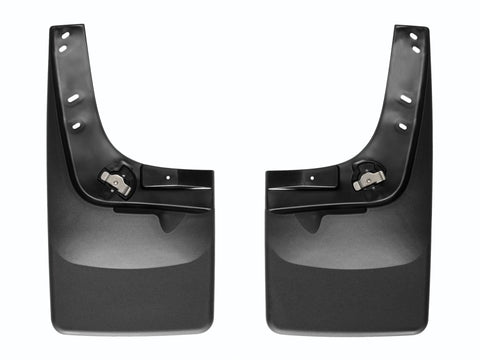 WeatherTech 99-07 Ford F250/F350/F450/F550 No Drill Mudflaps - Black - 110001-120001