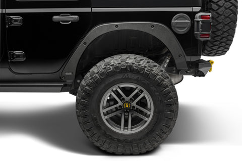 Bushwacker Trail Armor Fender Delete Kit 18-21 Jeep Wrangler JL 2DR/4DR - 14096