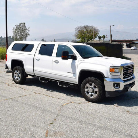 Westin 04-13 Chevrolet Silverado Outlaw Drop Nerf Step Bar - Textured Black - 20-11955