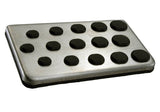 Ford Racing Aluminum and Urethane Special Edition Mustang Dead Pedal - M-2301-C