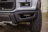 Diode Dynamics 17-19 Ford Raptor SS Fog Kit 12.0 In - Amber Driving - DD6218