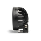 DV8 Offroad 3.5in Round 16W Driving Light Spot 3W LED - Black - R3.5E16W3W