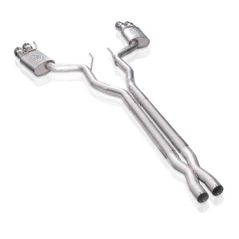 Stainless Works 18+ Ford Mustang GT Redline X-Pipe Performance Connect Cat-Back Exhaust - M18CBXPC