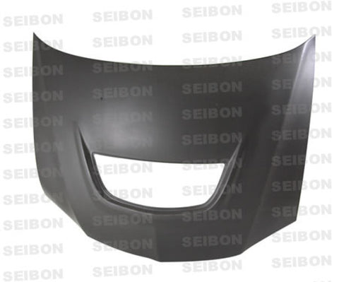 Seibon 03-07 Mitsubishi Evo 8/9 OEM-DRY Carbon Fiber Hood - HD0305MITEVO8-OE-DRY