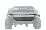 N-Fab M-RDS Front Bumper 14-17 Toyota Tundra - Gloss Black w/Silver Skid Plate - T141MRDS