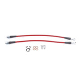 Power Stop 94-98 Ford Mustang Front SS Braided Brake Hose Kit - BH00006