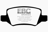 EBC 08-09 Mercedes-Benz B200 2.0 Redstuff Rear Brake Pads - DP31438C