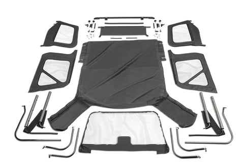 Rampage 1997-2006 Jeep Wrangler(TJ) Complete Top - Black Diamond - 68335
