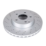 Power Stop 2015 Mercedes-Benz C250 Front Evolution High Carbon Geomet Coated Rotor - EBR1626EVC